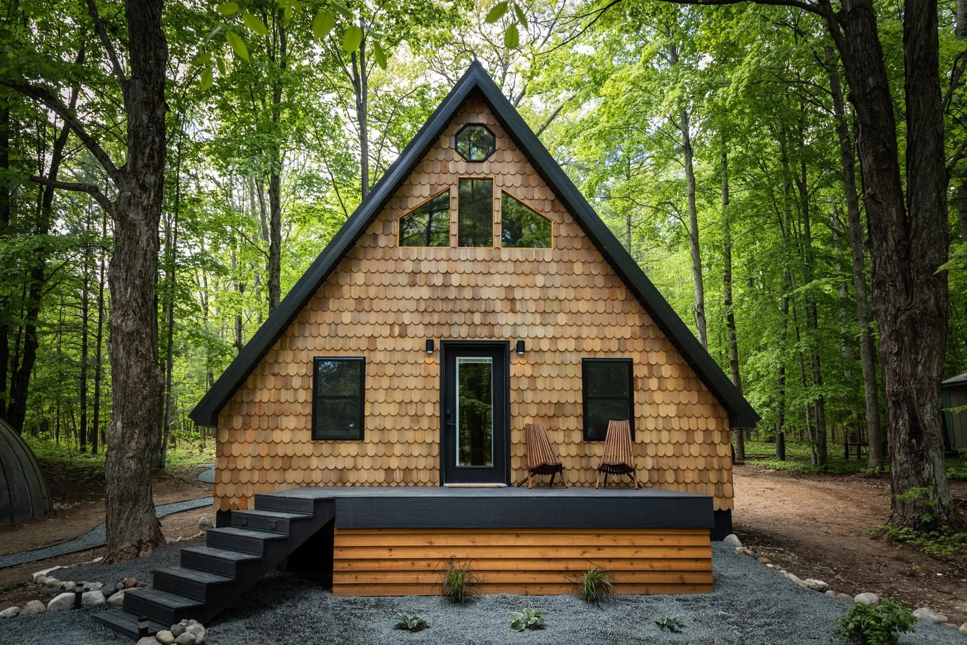 Roost A-Frame vacation rental in Lake Ann - sleeps 4