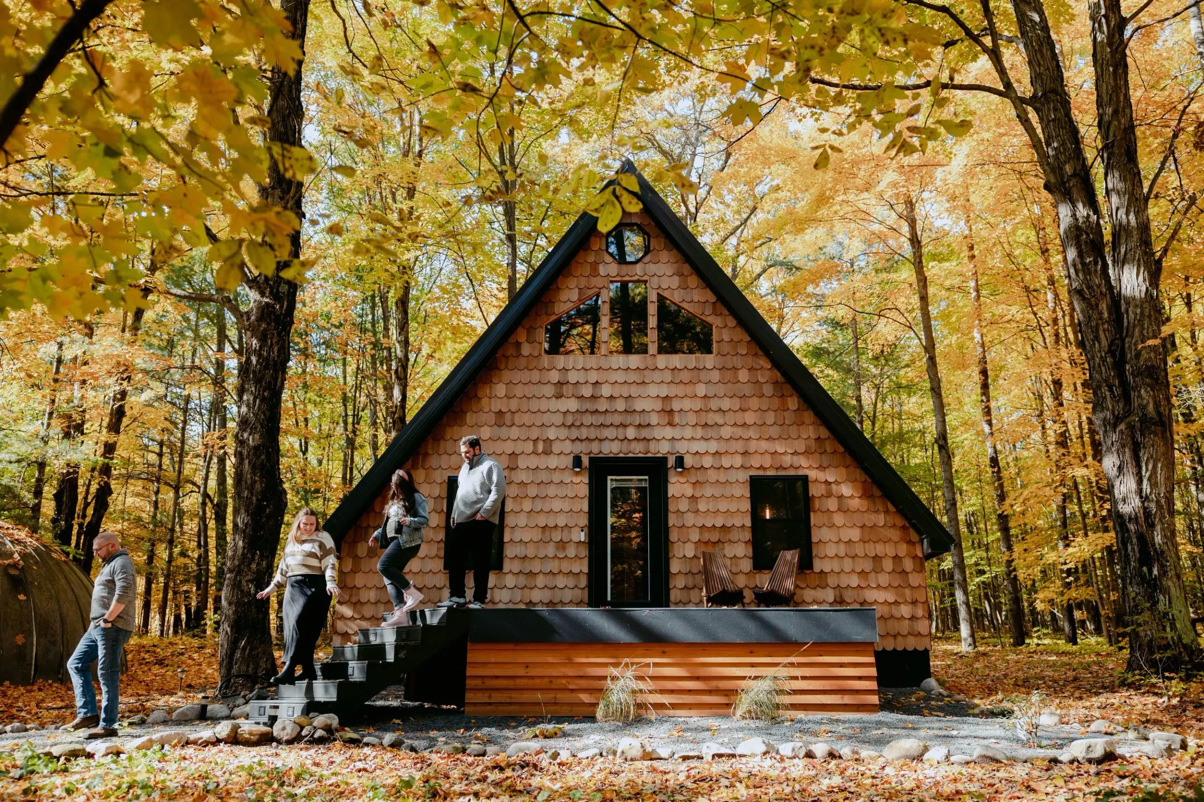 Grand Traverse Commons in fall