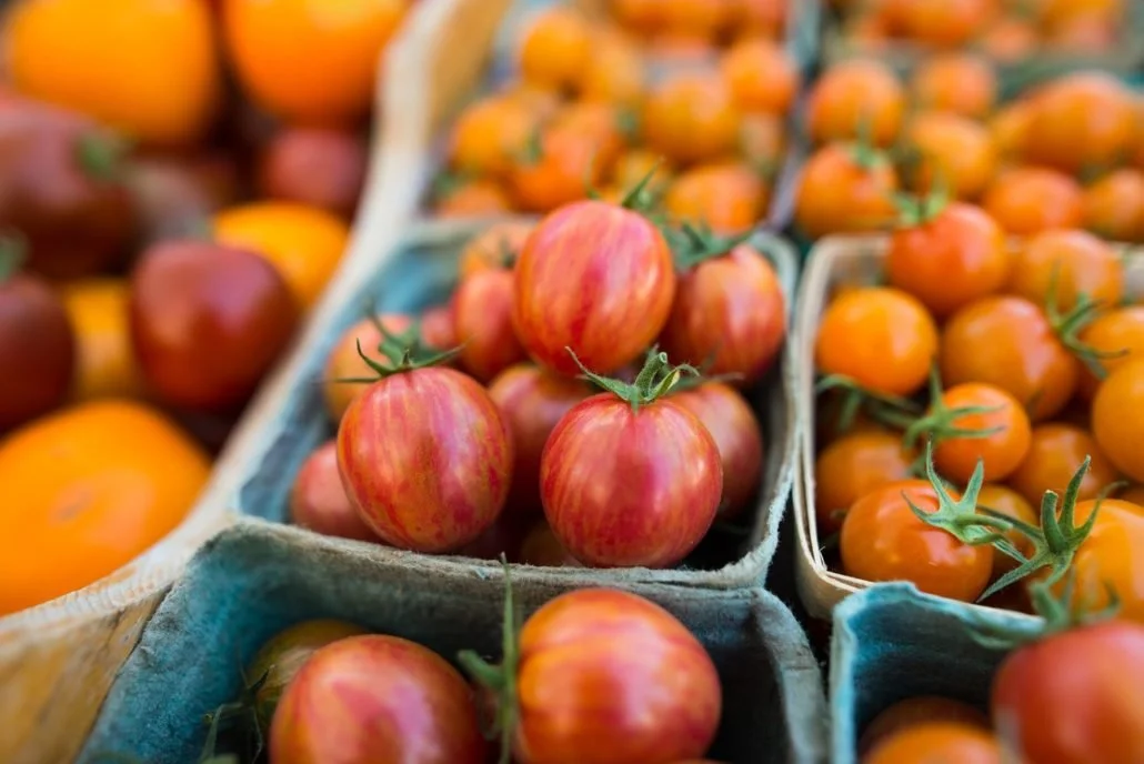 Cherries at the farmers market