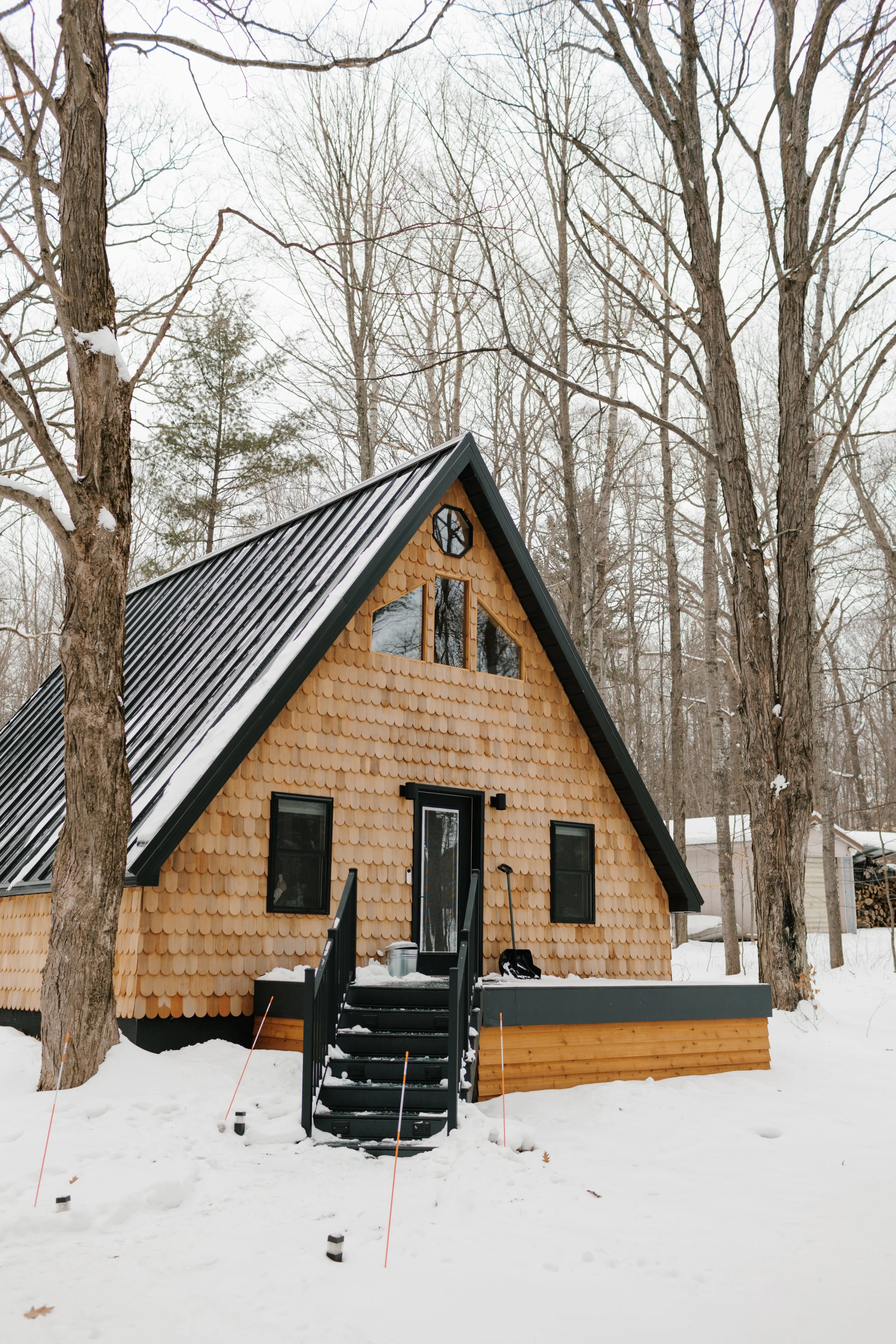 A Winter Weekend at the A-Frame