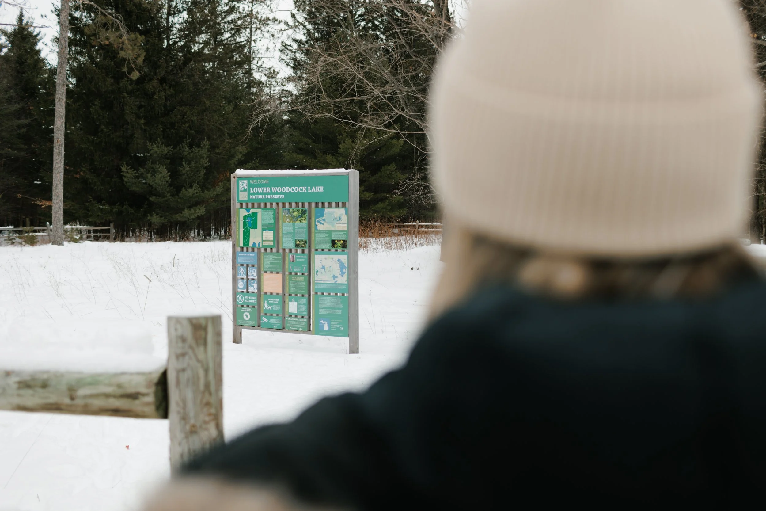 Winter morning at A-Frame