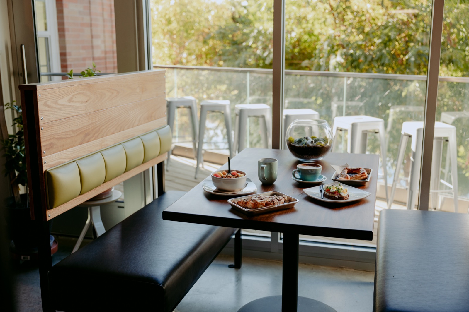 Fall colors along a Leelanau Peninsula road