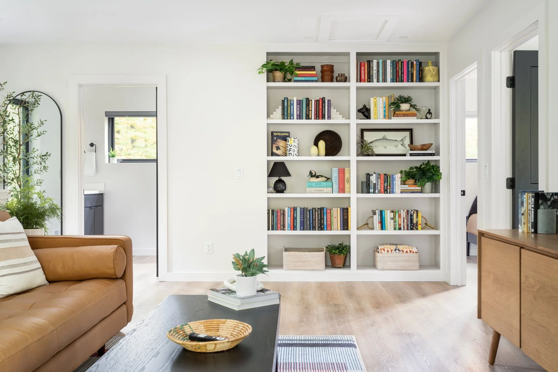 Modern vacation rental interior in Traverse City, Michigan near Sleeping Bear Dunes