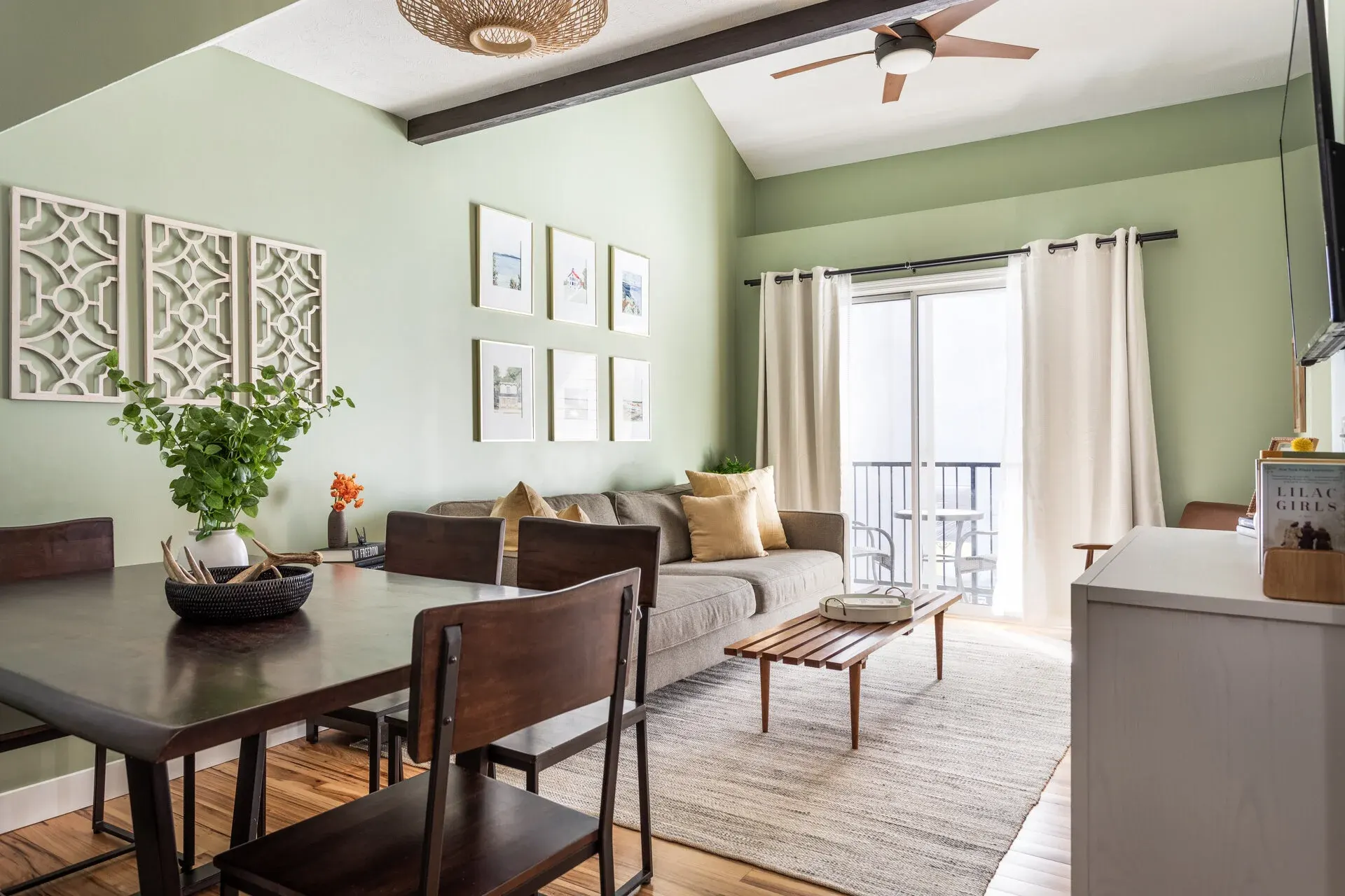 Custom architecture and clean lines inside North Boardman Townhouse